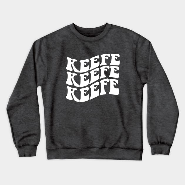 Keeper of the lost cities, keefe, keefe, keefe, silveny, kotlc quote Crewneck Sweatshirt by FreckledBliss